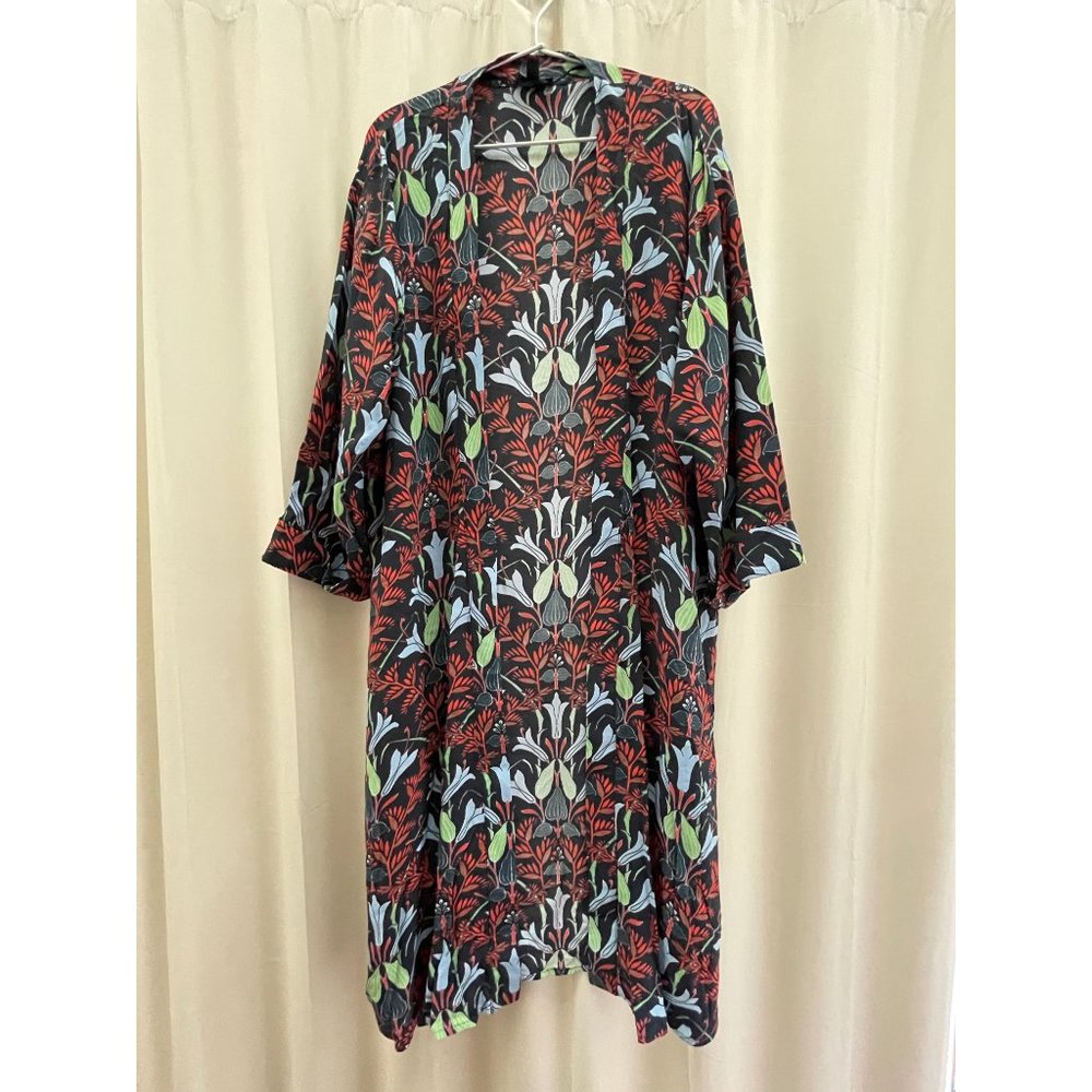 Topshop 3/4 sleeve Floral Kimono